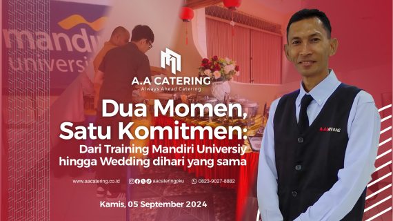 Dua Momen, Satu Komitmen: Dari Training Mandiri University hingga Wedding dihari yang sama